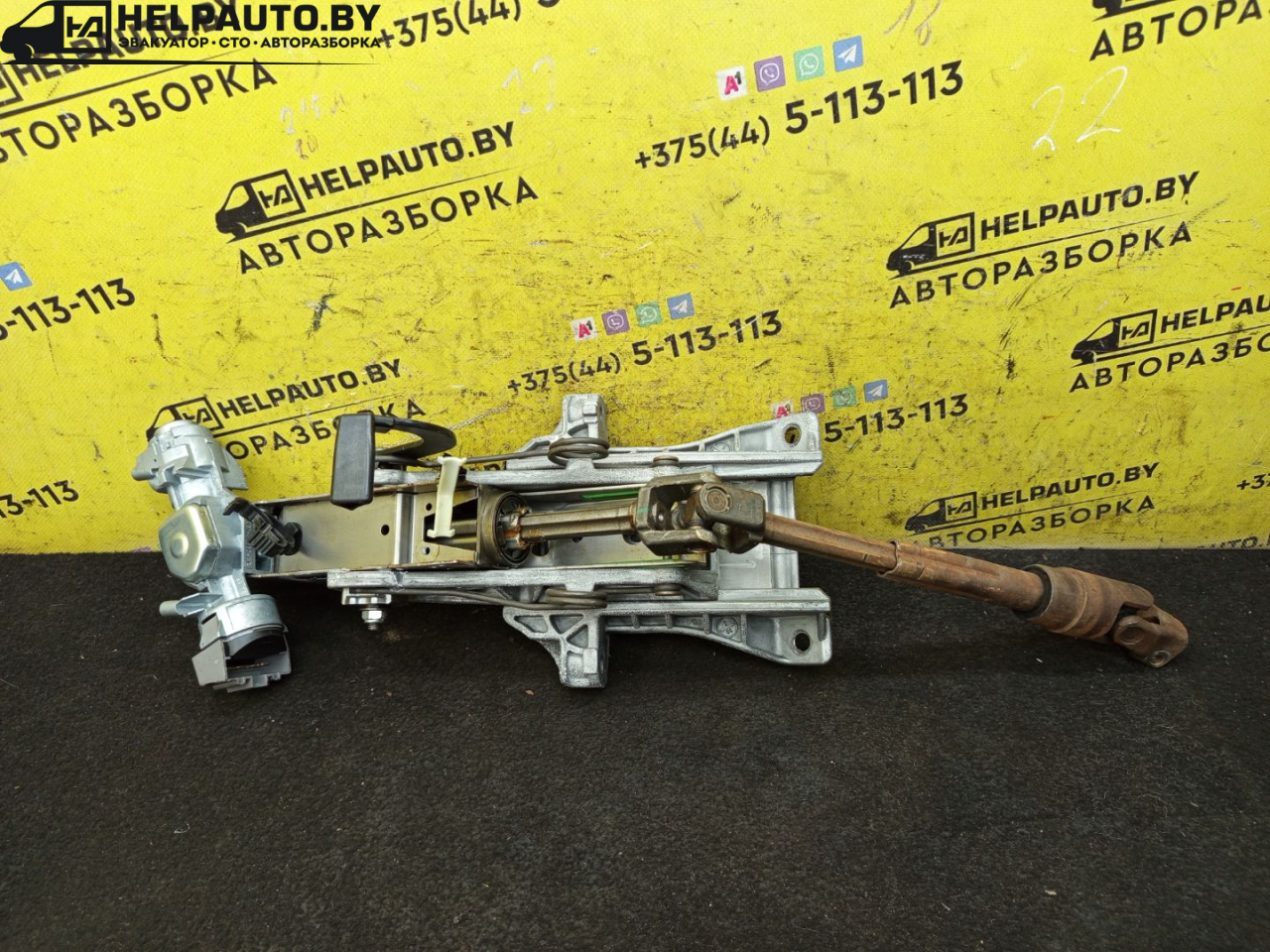 рулевая колонка Ford Focus 2 поколение 2006, 1.6 л., HWDA, бензин, МКПП, красный, хетчбэк 5 дв., передний привод - фото №1