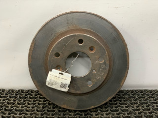 диск тормозной передний Mazda 626 3 поколение GD (1987 - 1992), 2.0 л., бензин, МКПП, желтый, седан, передний привод