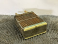 радиатор отопителя (печки) Nissan Bluebird T12/T72 1987, 2.0 л., бензин, МКПП, бордовый, хетчбэк 5 дв., передний привод - фото №4