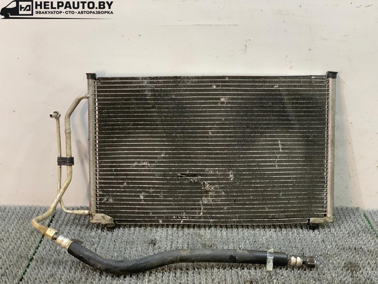 радиатор кондиционера Iran Khodro Samand 1 поколение 2005, 1.8 л., бензин, 5МКПП, серебристый, седан, передний привод - фото №1