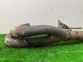 труба приемная глушителя Opel Vectra B 1998, 1.8 л., бензин, МКПП, универсал, передний привод - фото №9