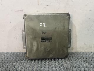 блок управления двигателем Hyundai Terracan 1 поколение 2003, 2.5 л., D4BH, дизель, АКПП, серебристый, внедорожник 5 дв., полный подключаемый привод, 39100-H1100, 407913-2132