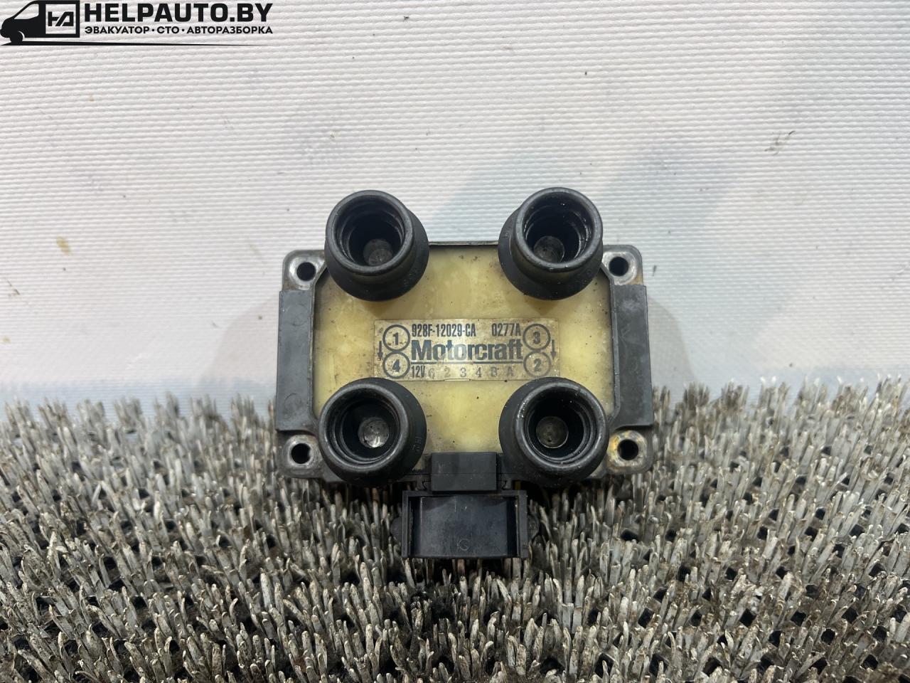 катушка зажигания Ford Mondeo 2 поколение (1996 - 2000), 1.8 л., бензин, серебро, седан, 928F-12029-CA - фото №1