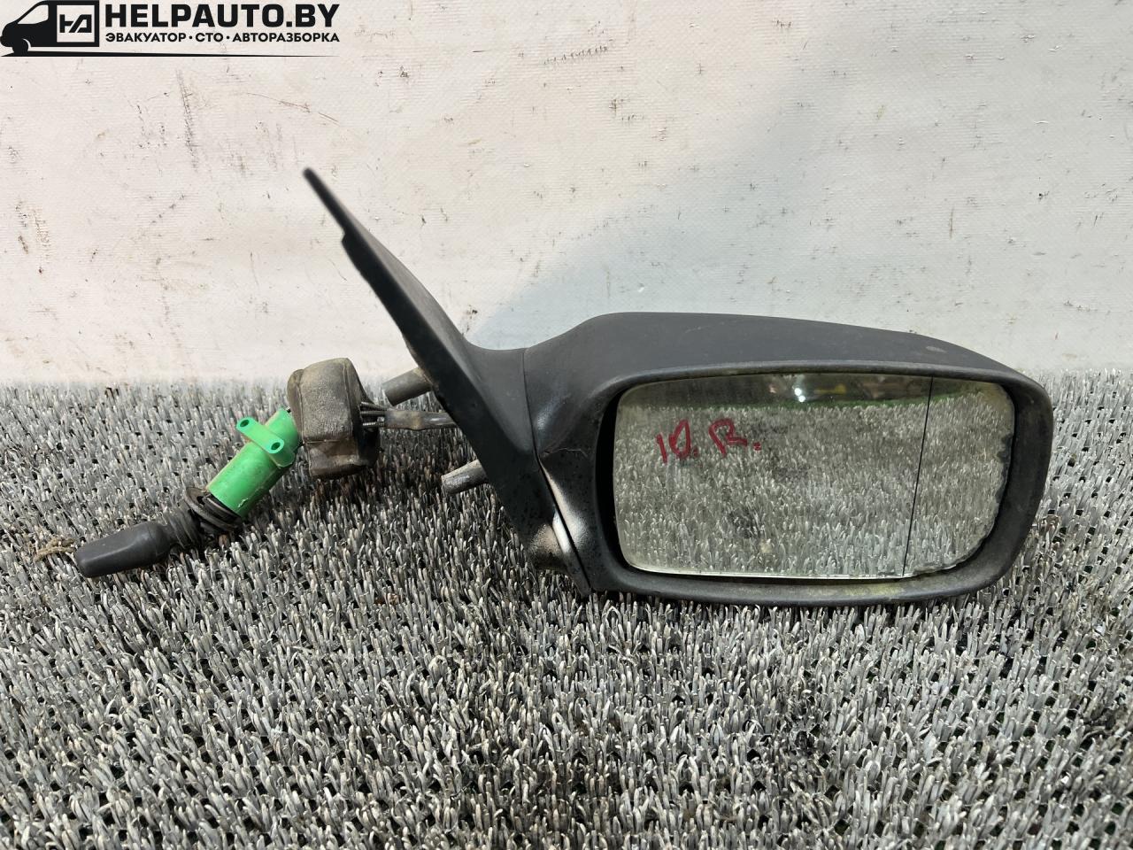 зеркало наружное правое Ford Focus 1 поколение (1998 - 2001), дизель, МКПП, белый, универсал, передний привод - фото №1