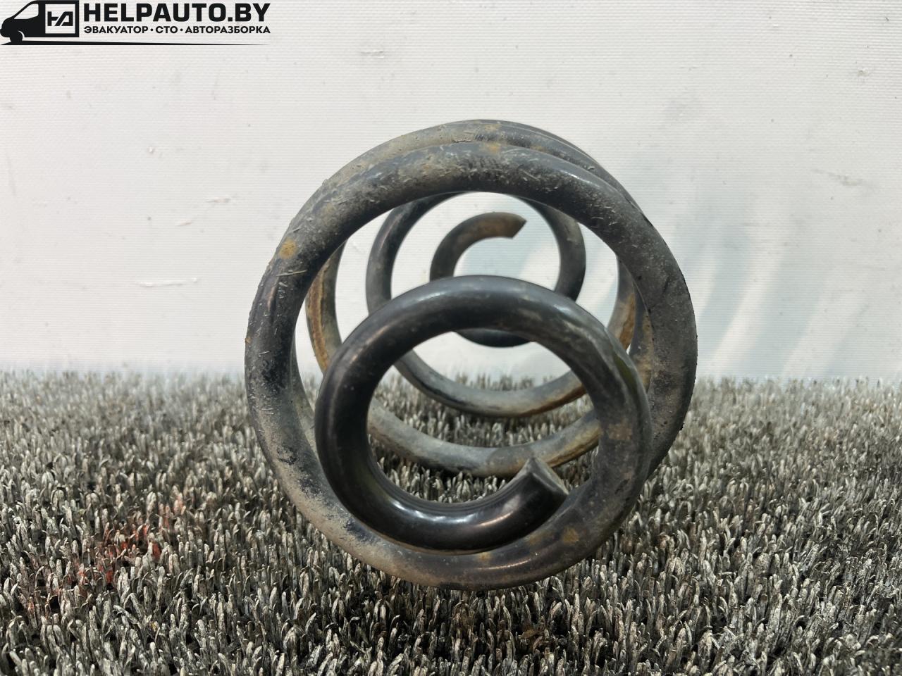 пружина задняя Opel Astra F 1994, 1.7 л., дизель, 5МКПП, зелёный, хетчбэк 5 дв., передний привод - фото №1