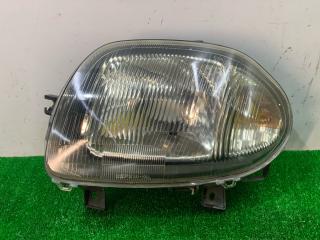 фара левая Renault Clio 2 поколение 2000, 1.4 л., бензин, МКПП, серебро, хетчбэк 3 дв., передний привод