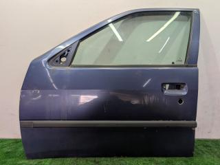 стекло двери передней левой Peugeot 306 1 поколение [рестайлинг] 1999, 1.9 л., 162 (XUD9), дизель, МКПП, синий, универсал, передний привод, 43R-001142, DOT249AS2M27