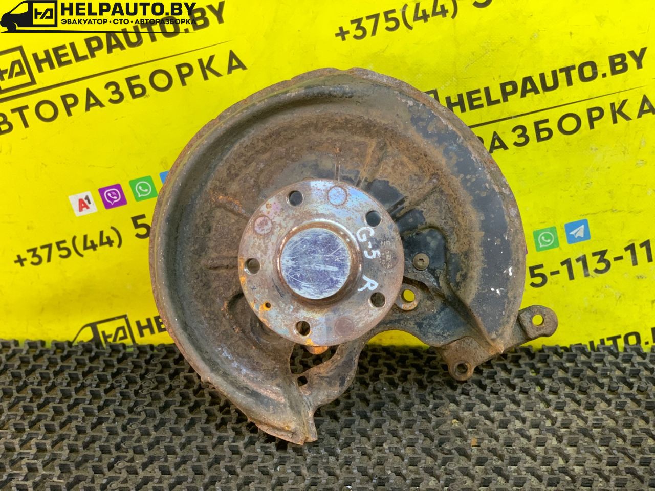 ступица задняя правая Volkswagen Golf 5 поколение 2008, 1.4 л., BUD, бензин, 5МКПП, хетчбэк 5 дв. - фото №1