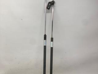 амортизатор крышки багажника (3-5 двери) Kia Shuma 1 поколение 1999, 1.5 л., бензин, МКПП, красный, хетчбэк 5 дв., передний привод