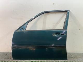 дверь передняя левая Volvo 460 1 поколение 1993, 2.0 л., бензин, МКПП, зелёный, седан, передний привод