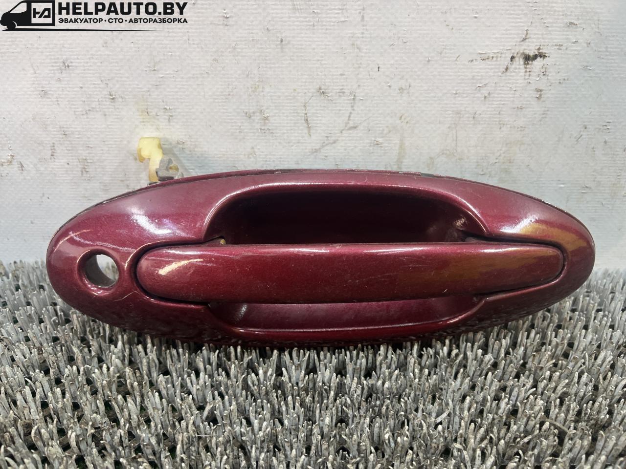 ручка наружная Hyundai Coupe RD 1998, 2.0 л., бензин, МКПП, бордовый, купе, передний привод - фото №1