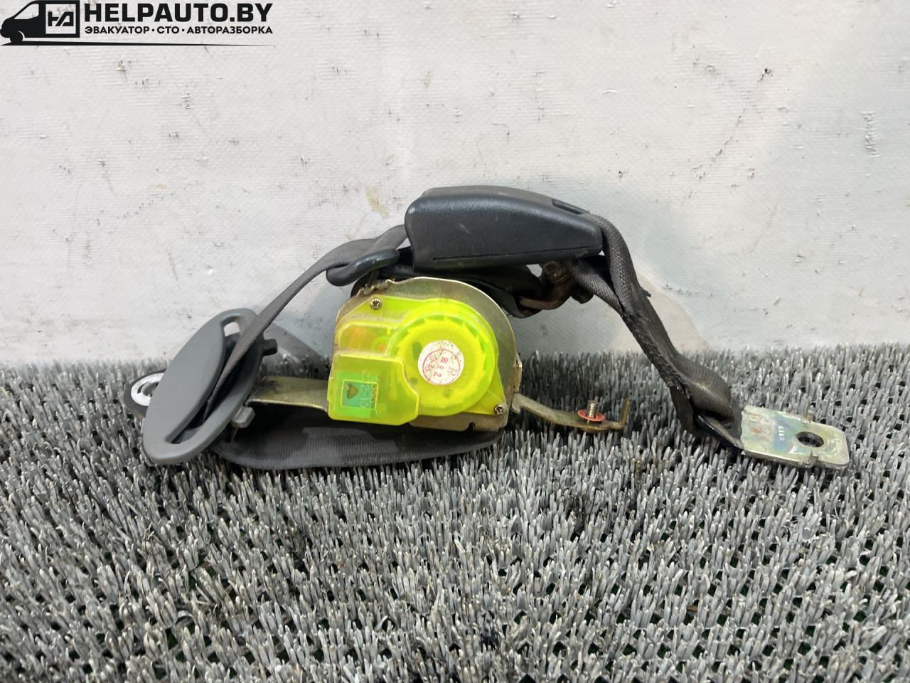 ремень безопасности Suzuki Baleno 1 поколение 2002, 1.5 л., бензин, МКПП, чёрный, седан, 555622403 - фото №1