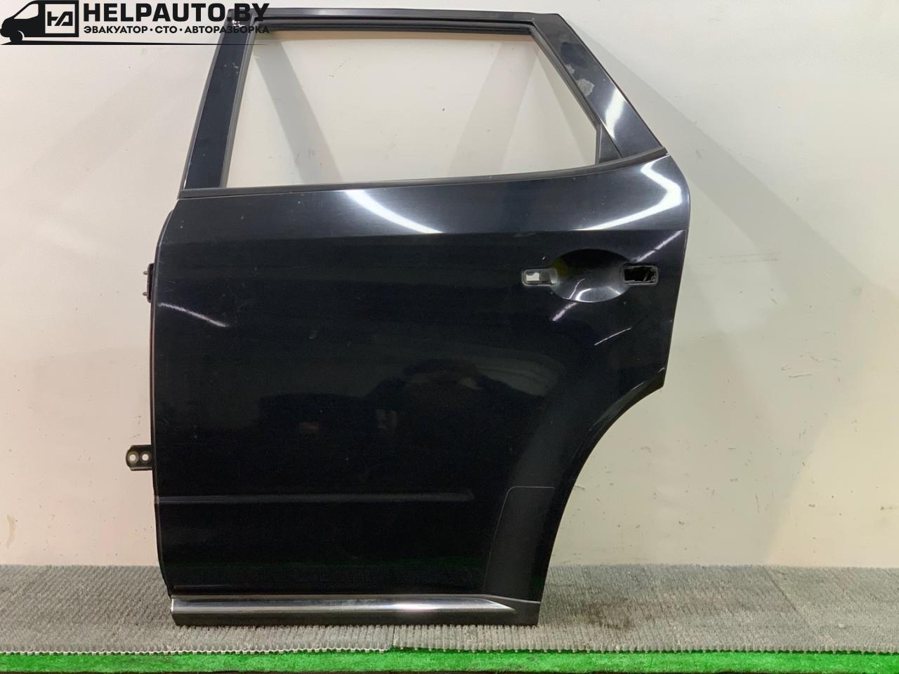 дверь задняя левая Nissan Murano Z50 2005, 3.5 л., бензин, АКПП, черный, внедорожник 5 дв., полный привод - фото №1
