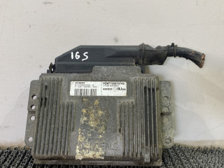 блок управления двигателем Renault Scenic 1 поколение 1998, 1.6 л., бензин, МКПП, 7700105980