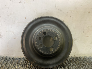 шкив коленвала Volkswagen Polo 2 поколение 1990, 1.3 л., бензин, МКПП, синий, хетчбэк 3 дв., передний привод