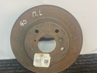 диск тормозной передний Mazda 626 3 поколение GD 1992, 1.8 л., бензин, МКПП, синий, седан