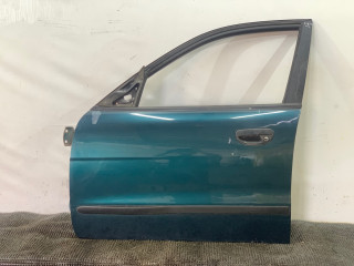 дверь передняя левая Daewoo Nubira J100 1998, 1.6 л., бензин, МКПП, зелёный металлик, хетчбэк 5 дв.