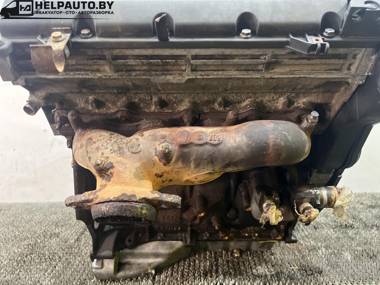 коллектор выпускной Peugeot 406 1 поколение (1995 - 1999), 2.0 л., RFV (XU10J4R), бензин, МКПП, передний привод - фото №1