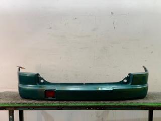 бампер задний Mazda Demio 1 поколение [рестайлинг] 2001, 1.3 л., бензин, МКПП, зелёный, хетчбэк 5 дв., передний привод