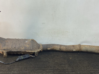 труба приемная глушителя Renault Scenic 1 поколение 1998, 1.6 л., бензин, МКПП, синий, передний привод