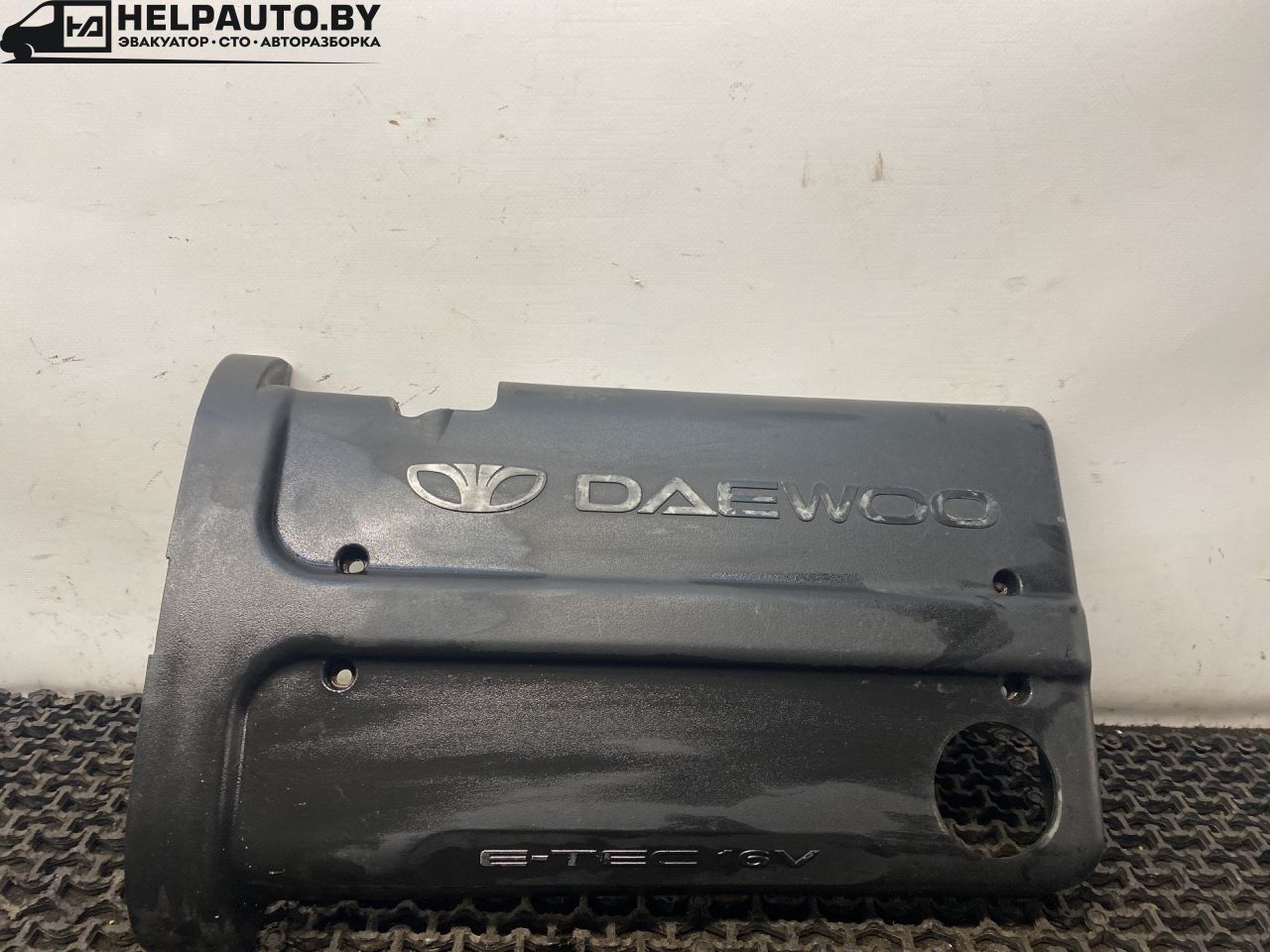 декоративная крышка двигателя Daewoo Nubira J100 1998, 1.6 л., i, A16DMS, бензин, МКПП, зелёный металлик, хетчбэк 5 дв., передний привод - фото №1