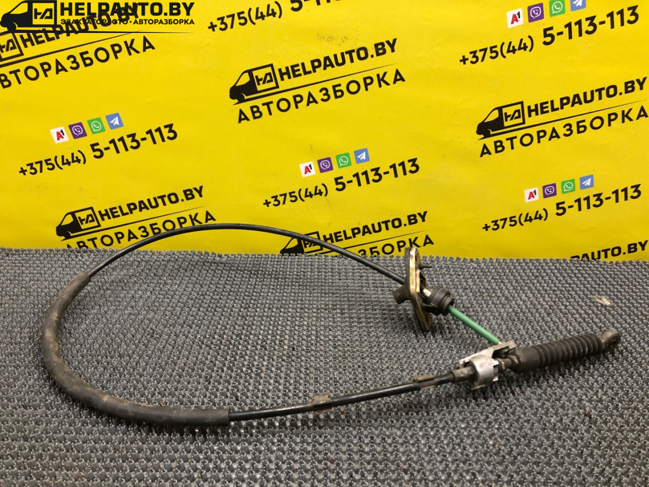 трос кулисы КПП Volvo V40 1 поколение 1999, 2.0 л., B 4204 S, бензин, АКПП, синий, универсал, передний привод - фото №1