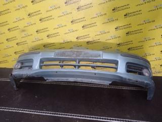 бампер передний Nissan Almera Tino V10 2001, 2.2 л., YD22DDT, дизель, МКПП, берюзовый, минивэн, передний привод