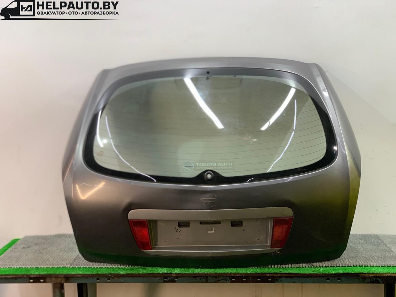 крышка багажника (дверь 3-5) Nissan Primera P12 2002, 2.2 л., дизель, универсал, передний привод - фото №1