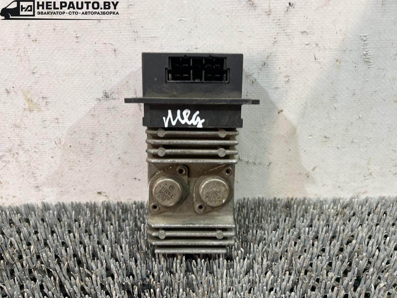 сопротивление печки Renault Megane 1 поколение 1996, 1.6 л., бензин, МКПП, черный, хетчбэк 5 дв., передний привод, 652873N1, 73412602 - фото №1