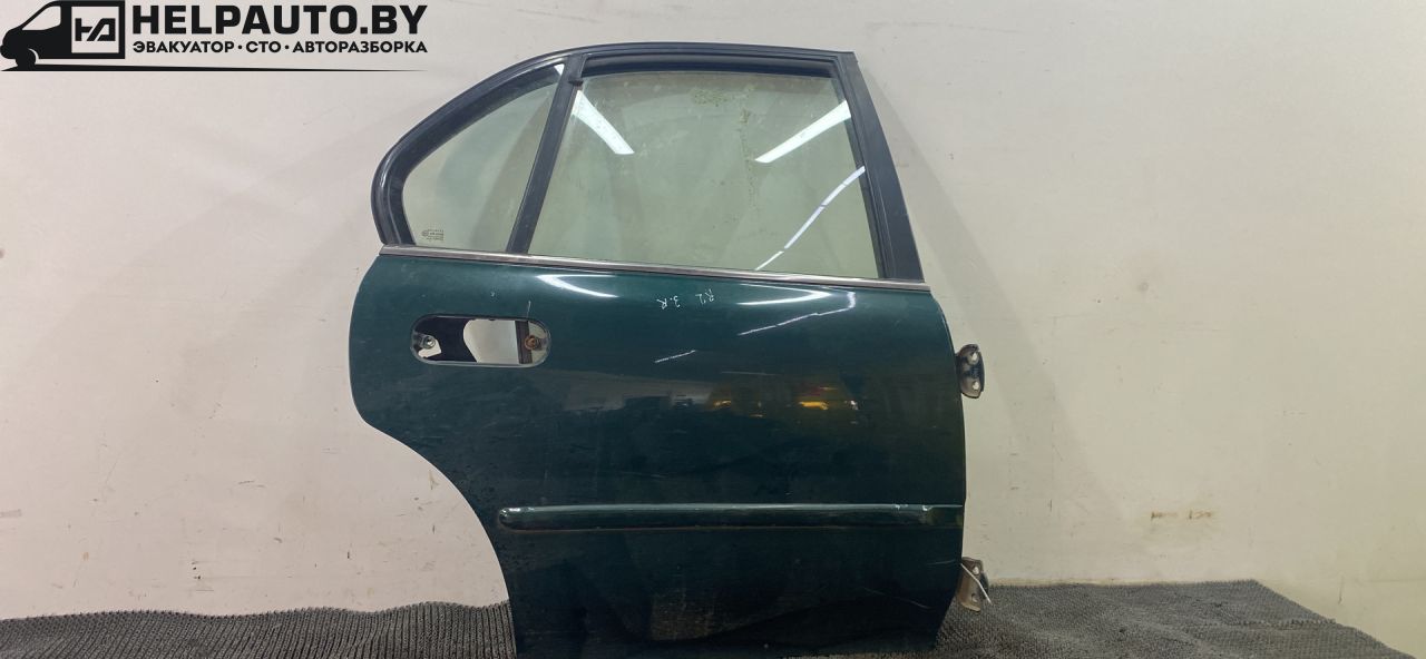 дверь задняя правая Rover 600 Series 1 поколение 1999, 2.0 л., бензин, МКПП, зеленый, передний привод - фото №1