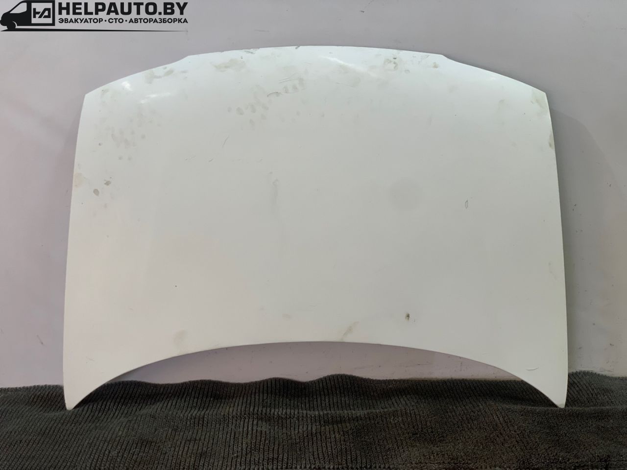 капот Citroen Berlingo 1 поколение (M49) 1998, 1.9 л., DHX (XUD9TF/BTF), дизель, МКПП, белый, фургон, передний привод - фото №1