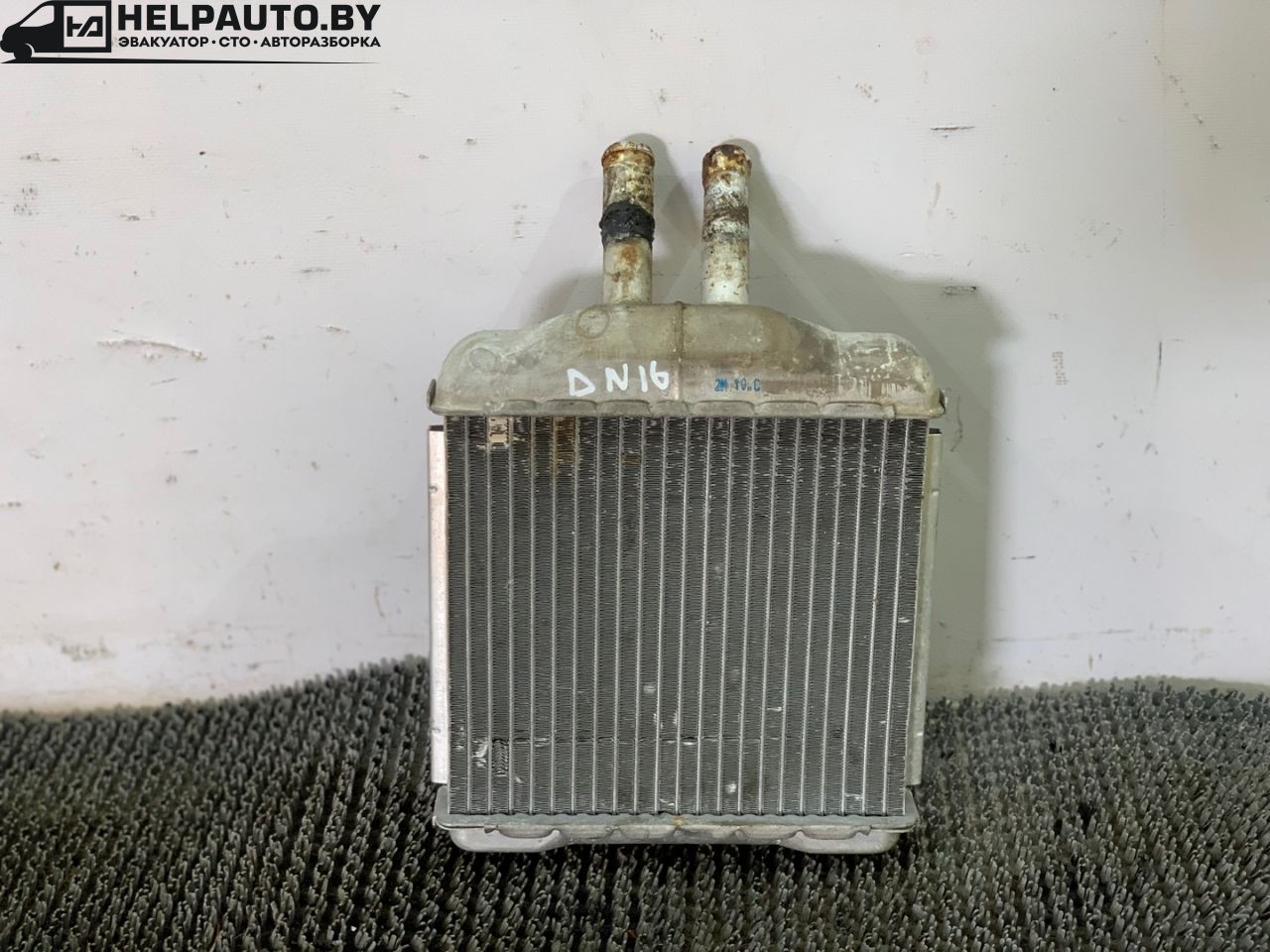 радиатор отопителя (печки) Daewoo Nubira J100 1998, 1.6 л., i, A16DMS, бензин, МКПП, зелёный металлик, хетчбэк 5 дв., передний привод - фото №1