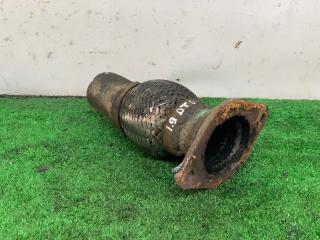 труба приемная глушителя Renault Laguna 1 поколение 1996, 1.9 л., дизель, МКПП, серебристый, хетчбэк 5 дв., передний привод