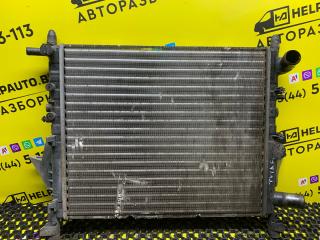 радиатор (основной) Renault Twingo 1 поколение 1997, 1.2 л., D7F 700, бензин, 5МКПП, синий, кабриолет, передний привод