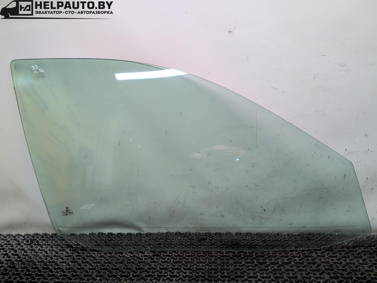 стекло двери передней правой Volkswagen Jetta 4 поколение 2001, 2.0 л., AQY, бензин, МКПП, синий, седан, передний привод, 43R-000465, DOT130TINTEDAS2 - фото №1