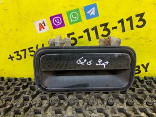 ручка наружная задняя правая Mazda 626 3 поколение GD (1987 - 1992), 2.0 л., бензин, МКПП, желтый, седан, передний привод