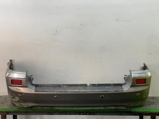 бампер задний Hyundai Terracan 1 поколение 2003, 2.5 л., D4BH, дизель, АКПП, серебристый, внедорожник 5 дв., полный подключаемый привод
