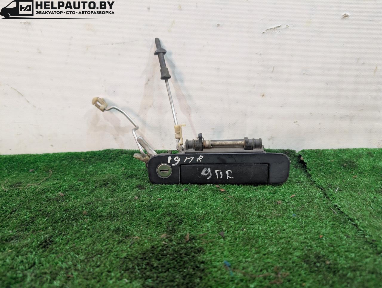 ручка наружная Audi 80 B3 1990, 1.6 л., PP, бензин, МКПП, оранжевый, седан, передний привод, 893837206, 443837206 - фото №1