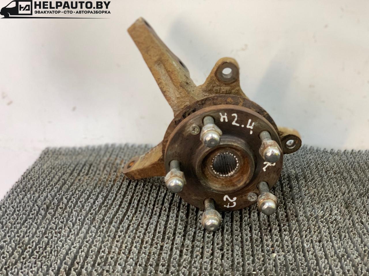ступица передняя правая Hyundai Santa Fe 1 поколение (SM) 2001, 2.4 л., бензин, МКПП, черный, внедорожник 5 дв., передний привод - фото №1