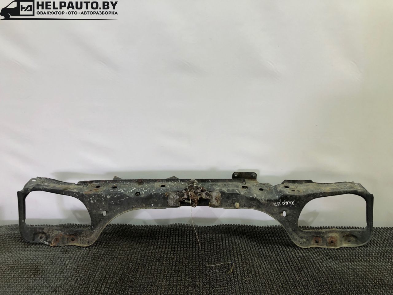передняя панель крепления облицовки (телевизор) Citroen Xsara 1 поколение 1998, 1.9 л., дизель, 5МКПП, зеленый, универсал - фото №1