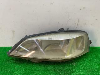 фара левая Opel Astra G 1998, 1.6 л., X 16 XEL, бензин, МКПП, зеленый, универсал