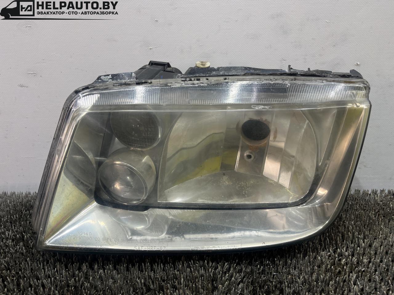 фара левая Volkswagen Bora 1 поколение 2000, 1.8 л., бензин, 5МКПП, синий, 01792453 - фото №1