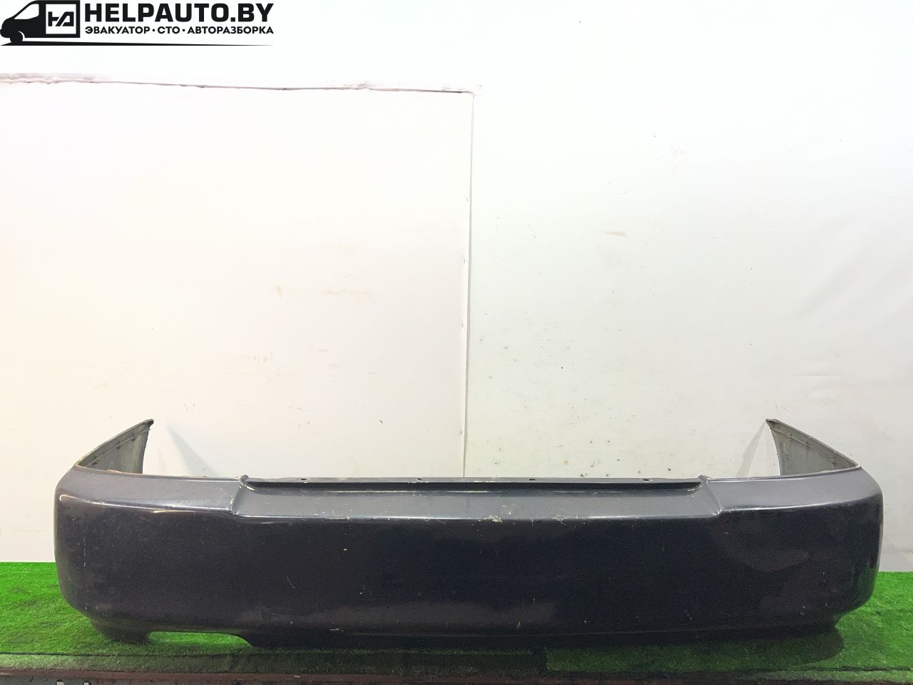 бампер задний Mitsubishi Mirage 5 поколение 2002, 1.5 л., бензин, АКПП, чёрный, купе, передний привод - фото №1