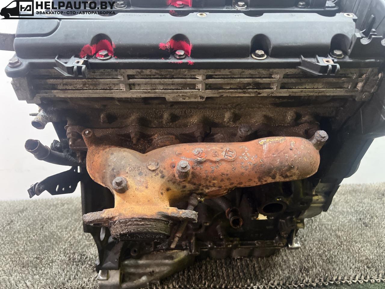 коллектор выпускной Peugeot 406 1 поколение (1995 - 1999), 2.0 л., RFV (XU10J4R), бензин, МКПП, передний привод - фото №1