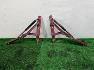 петля крышки багажника Audi 80 B3 1990, 1.6 л., PP, бензин, МКПП, оранжевый, седан, передний привод