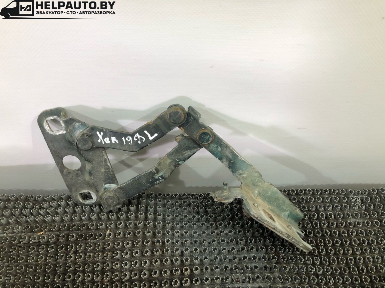 петля капота левая Citroen Xsara 1 поколение 1998, 1.9 л., дизель, 5МКПП, зеленый, универсал - фото №1