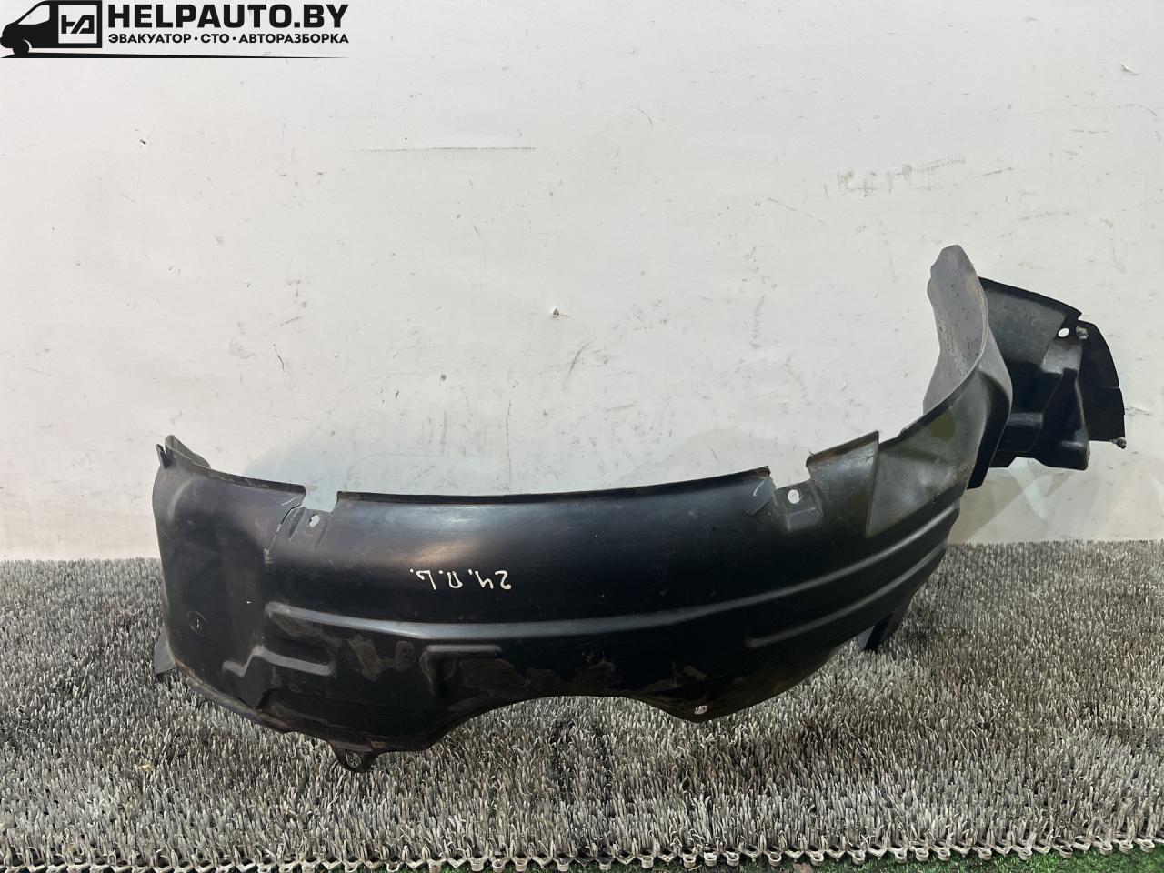 защита арок передняя левая (подкрылок) Suzuki Baleno 1 поколение 2002, 1.5 л., бензин, МКПП, чёрный, седан - фото №1