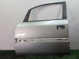 дверь передняя левая Opel Zafira 1 поколение (A) 2002, 2.2 л., дизель, 5МКПП, серебристый, минивэн, передний привод
