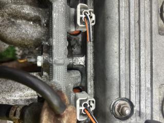 форсунка Toyota Carina E 1 поколение T190 1995, 1.6 л., 4A-FE, бензин, МКПП, зелёный, хетчбэк 5 дв., передний привод