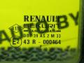 стекло кузовное боковое правое Renault Twingo 1 поколение 1997, 1.2 л., D7F 700, бензин, 5МКПП, синий, кабриолет, передний привод - фото №3